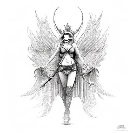Royal Gypsy Demon Angel Beauty Sexy
