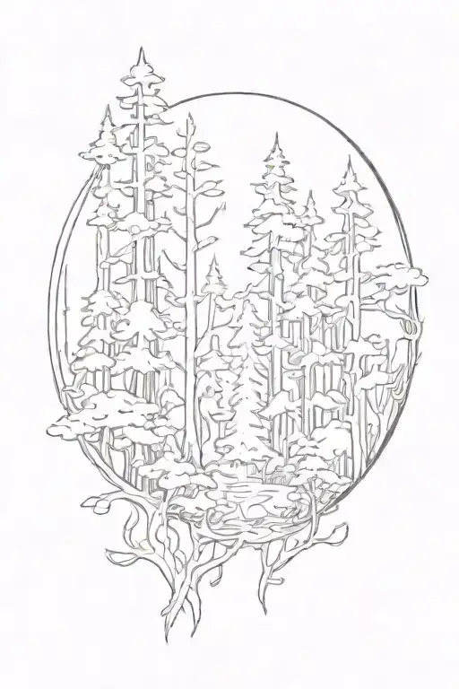 The Forest In The Sun