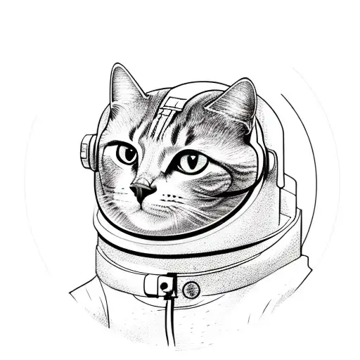 Astronaut Cat