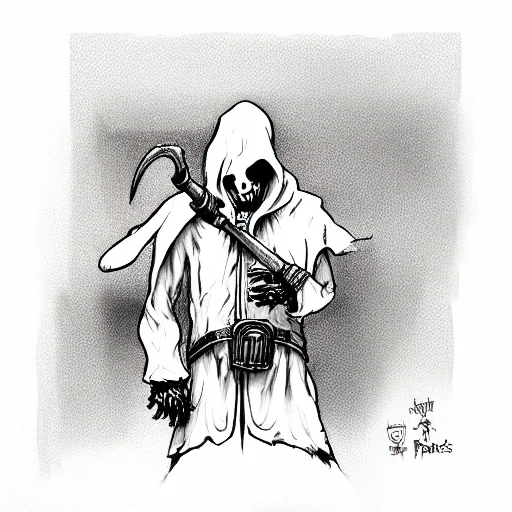 Popeyes Biscuit Grim Reaper