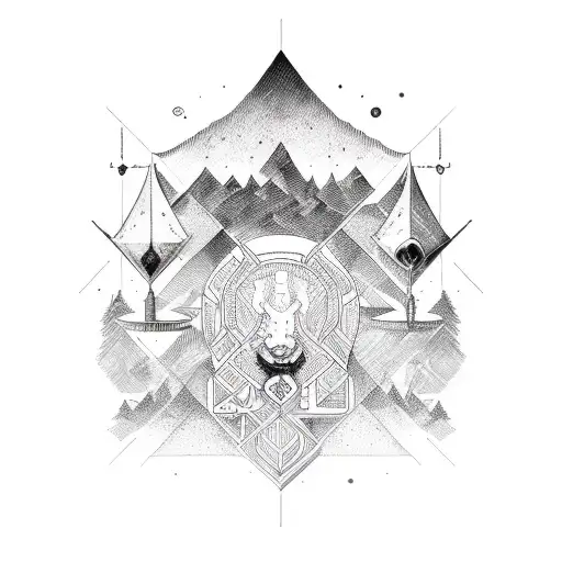 Symetrical Nordic Symbols