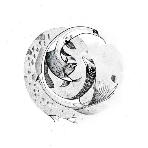 Amma With Fish Symbol