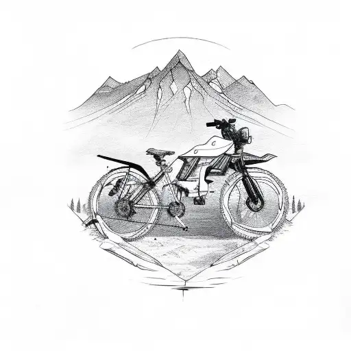 Bike With Mountain Travel