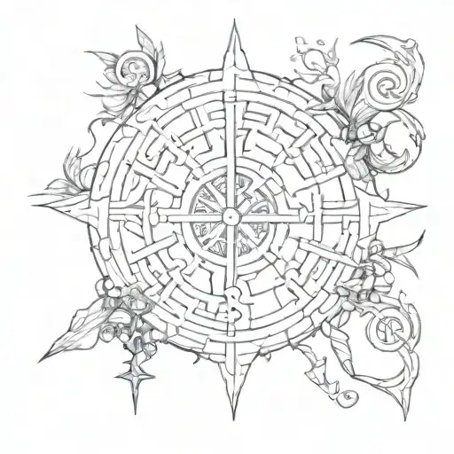 Nordic Runes And Death