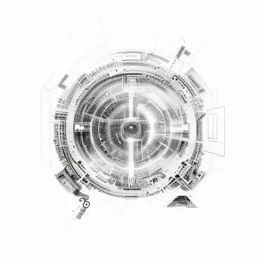 Several Different Futuristic Hud