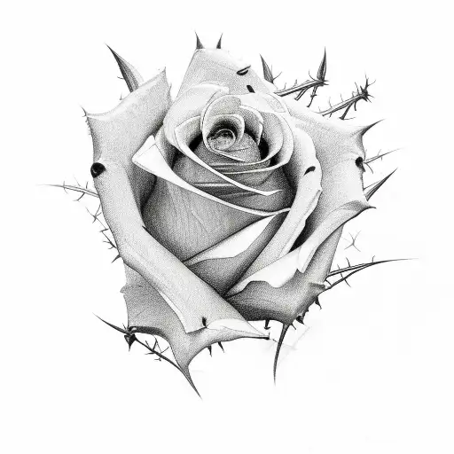 Rose With Thorns