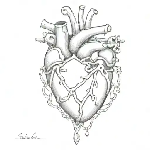 Heart Chain Bracelet