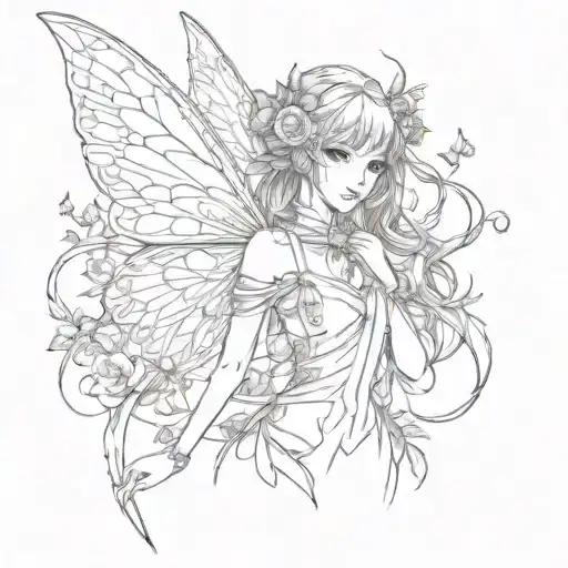 Fairy Anime Girl