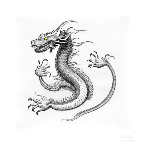 Long Dragon Ankle Wraparound