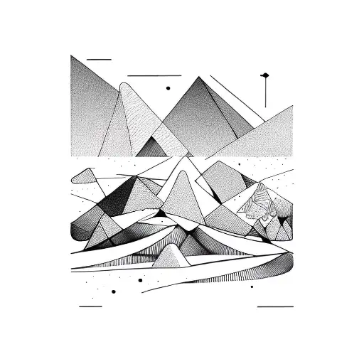 Minimalist Abstract Landscape