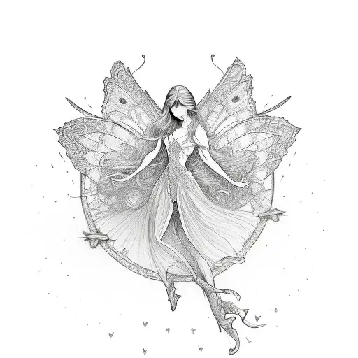 Glowing Flying Fairy