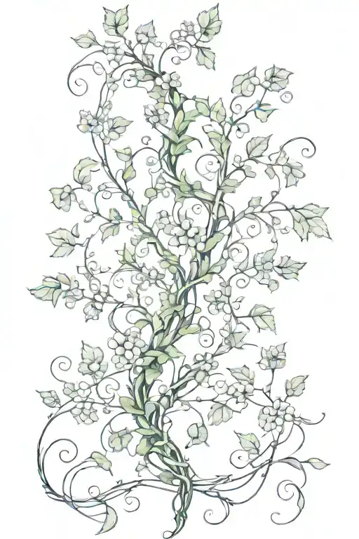 Vine Tendrils That Go Over The Entire Body
