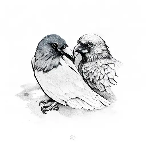Raven And Dove