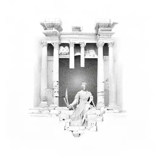 6 Roman Numeral Inside Of Borjgali