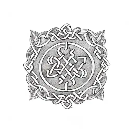 Letter C With Irish Theme And Shamrocks