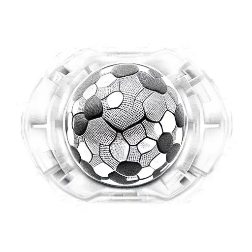 Incorporate Iconic Football And Wrestling Symbols In A Unique And Abstract Way