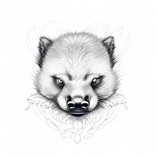 Honey Badger Tattoo Symbol Of Hope