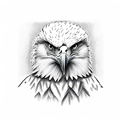 Baseball With Bald Eagle