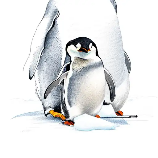 Penguin Ice Antarctica Color