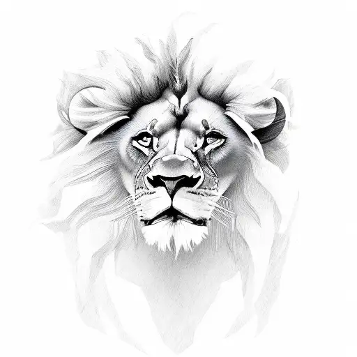 Lion Exercising Power