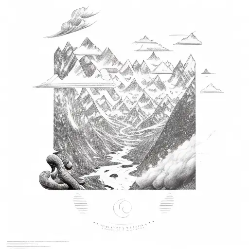 The Four Elements Of Nature In One Frame