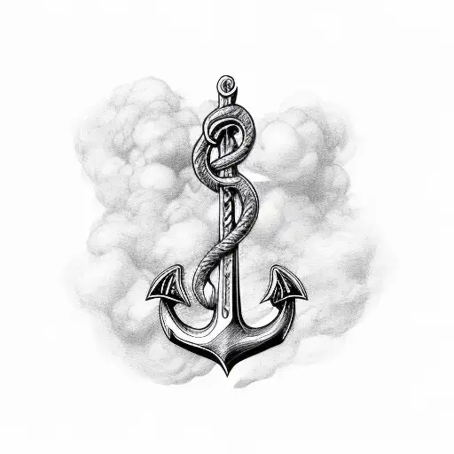 Music Clef And Anchor