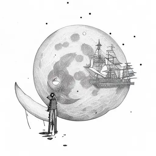 The Numbers 2114 With A Moon Next To It