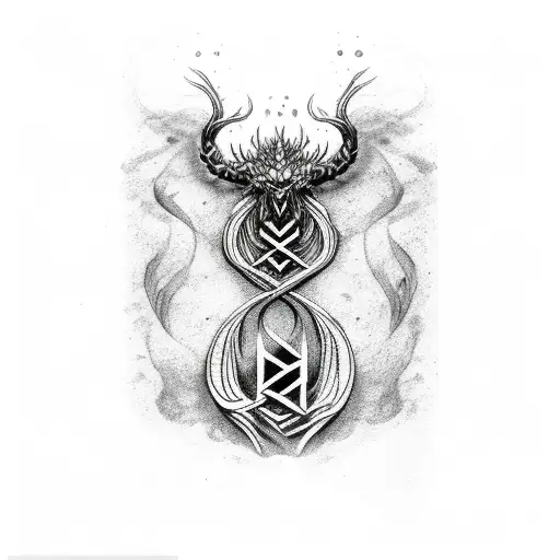 Nordic Runes With Ygdrassil