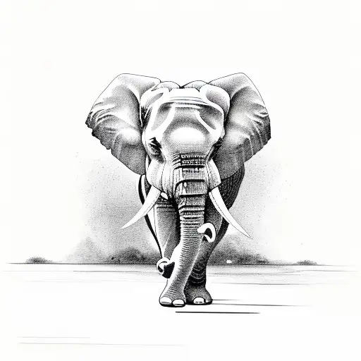 Elephant From The Back