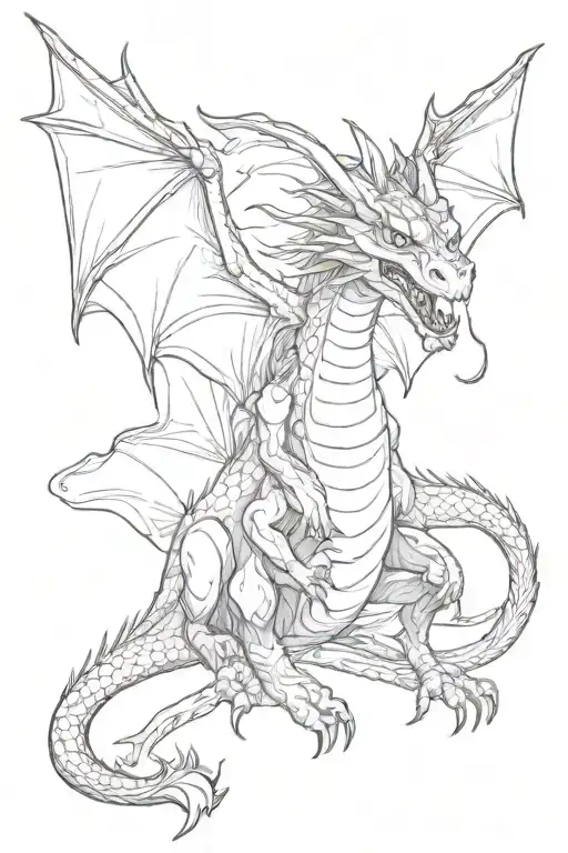 A Dragon Playing Video Games With A Flying Squad Of Animals