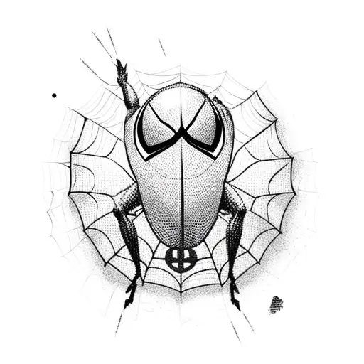 Spider Man Playing Basketball