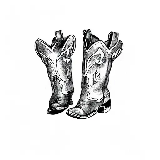 Fairy Wearing Cowboy Boots