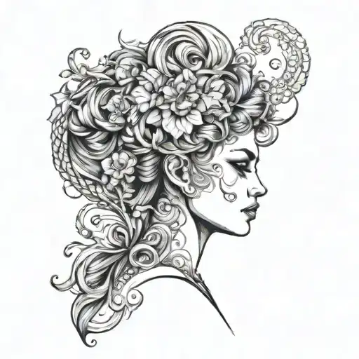 Woman Hybrid Aries Blackwork
