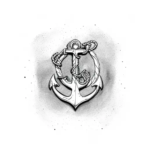 Anchor With Kaizen And Lightning