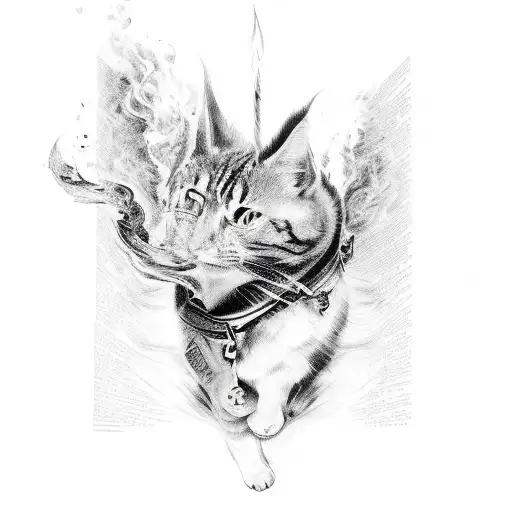 Newspaper In The Fire