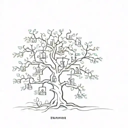 Illustrate A Family Tree With Each Branch Representing A Different Hiphop Dance Style