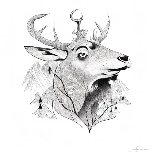 Big Mountain With A Dear Face