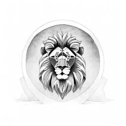 Lion In The Shape Of Jamaica