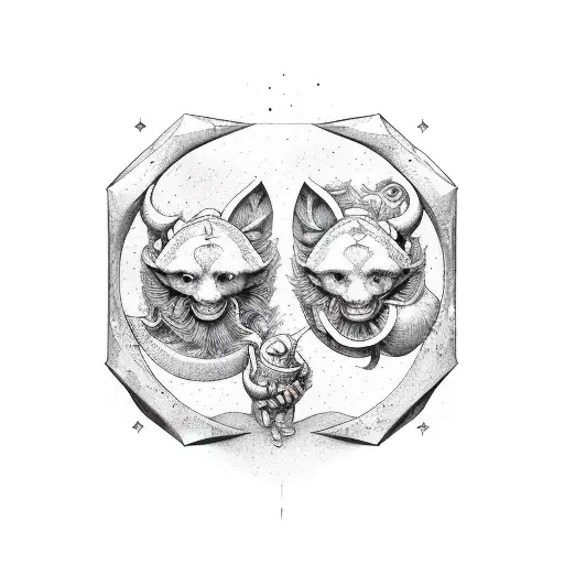 Gemini Dark And Light