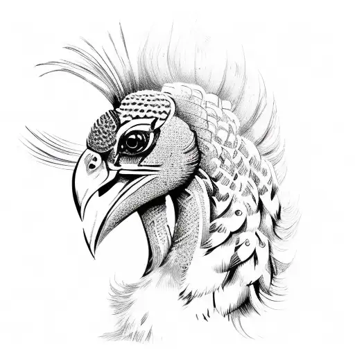 Anthro Peacock Warrior