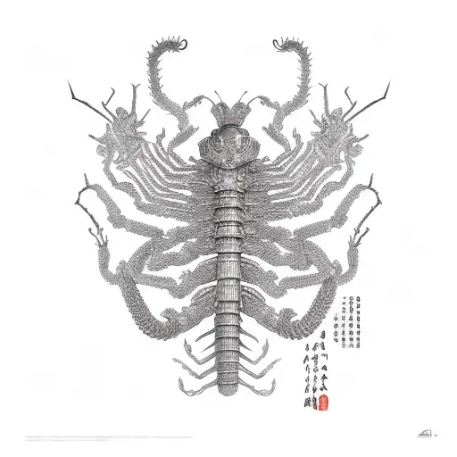 Chinese Centipede With Armor