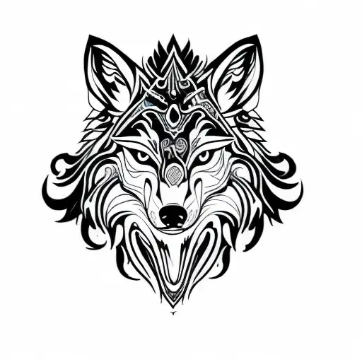 A Wolf Head