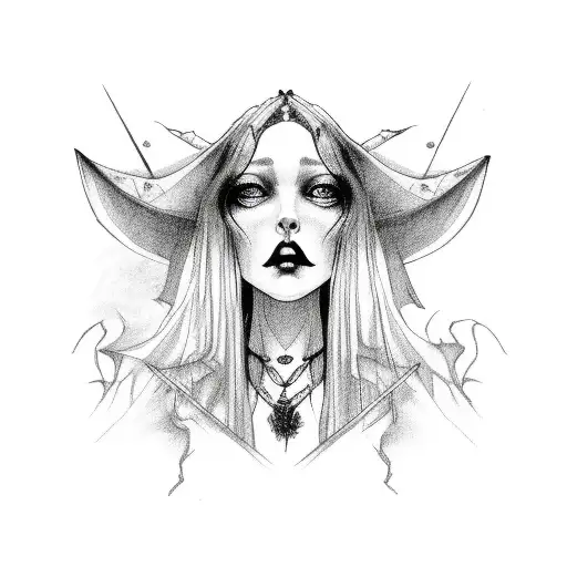 Gothic Salem Witch Asthetic