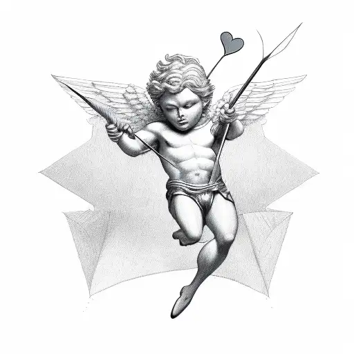 Cupid With Broken Arrow