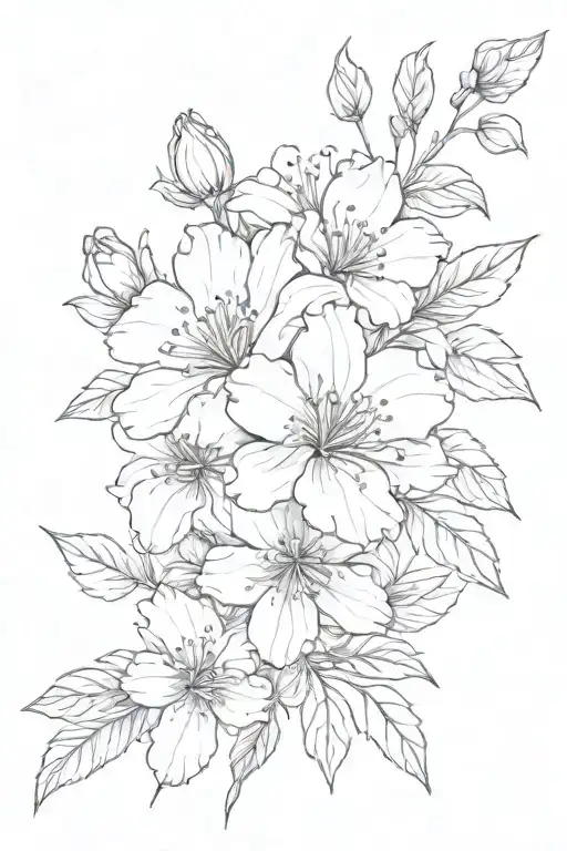 January February August Birth Flower