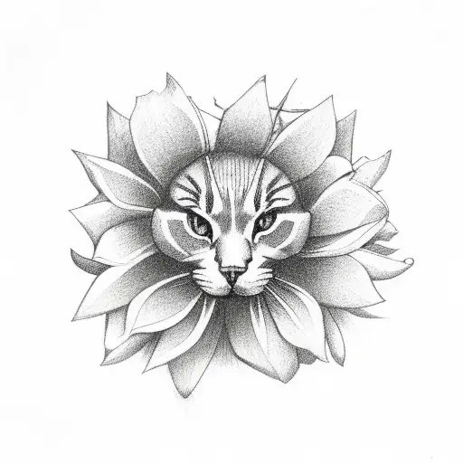 Mexican Art And Flowers