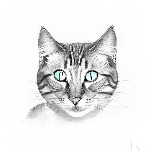 Karma Word In Cat Shape