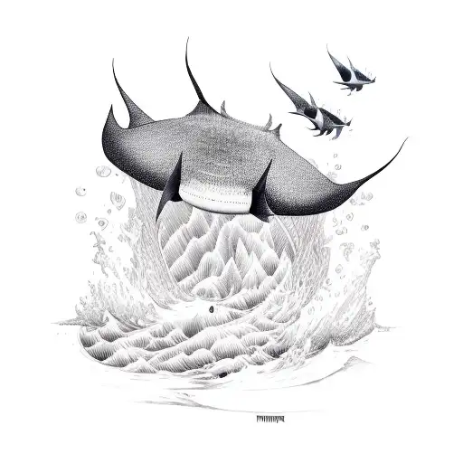 Mountain Wave River Fire Mantaray