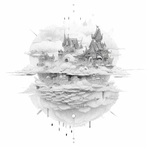 Quote Surrounded In Cloudsd