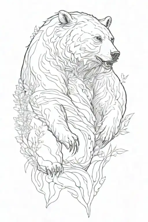 Mother Nature River Bear